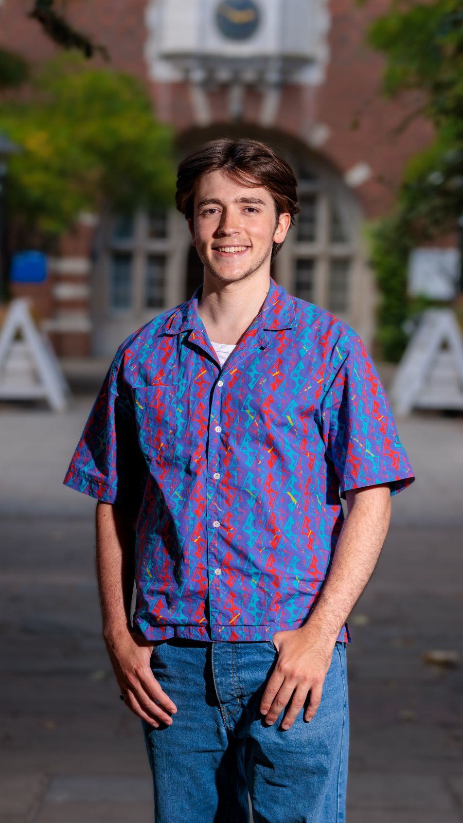 Portrait of Nico in Beit Quad