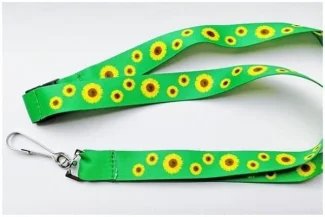 sunflower lanyard